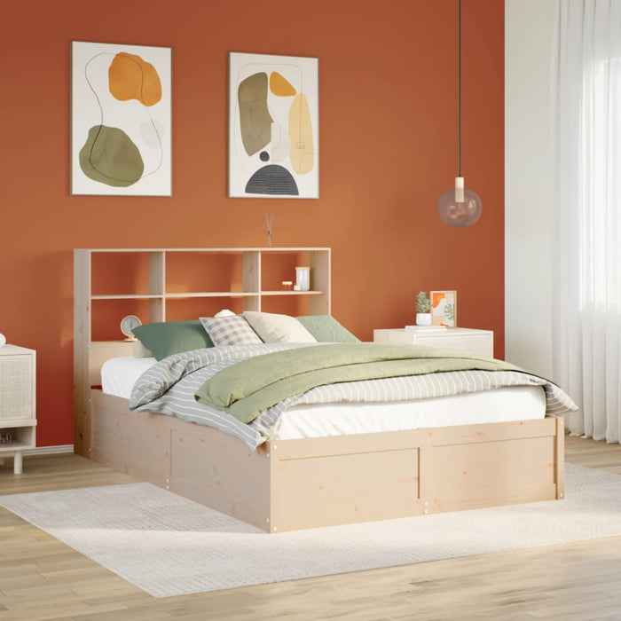 vidaXL Letto senza Materasso 120x190 cm in Legno Massello di Pino