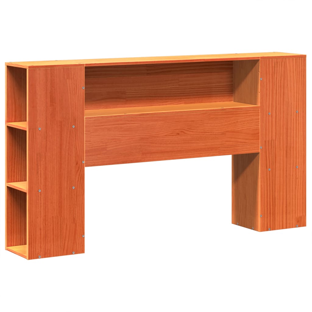 vidaXL Letto senza Materasso Marrone Cera 120x190 cm in Legno di Pino