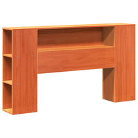 vidaXL Letto senza Materasso Marrone Cera 120x190 cm in Legno di Pino