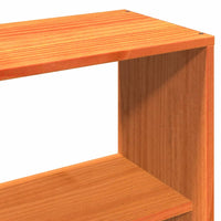 vidaXL Giroletto senza Materasso Marrone Cera 160x200 cm Legno di Pino