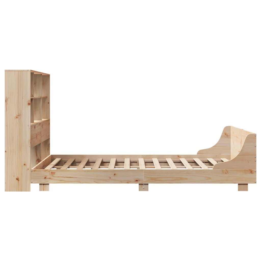vidaXL Letto senza Materasso 140x190 cm in Legno Massello di Pino