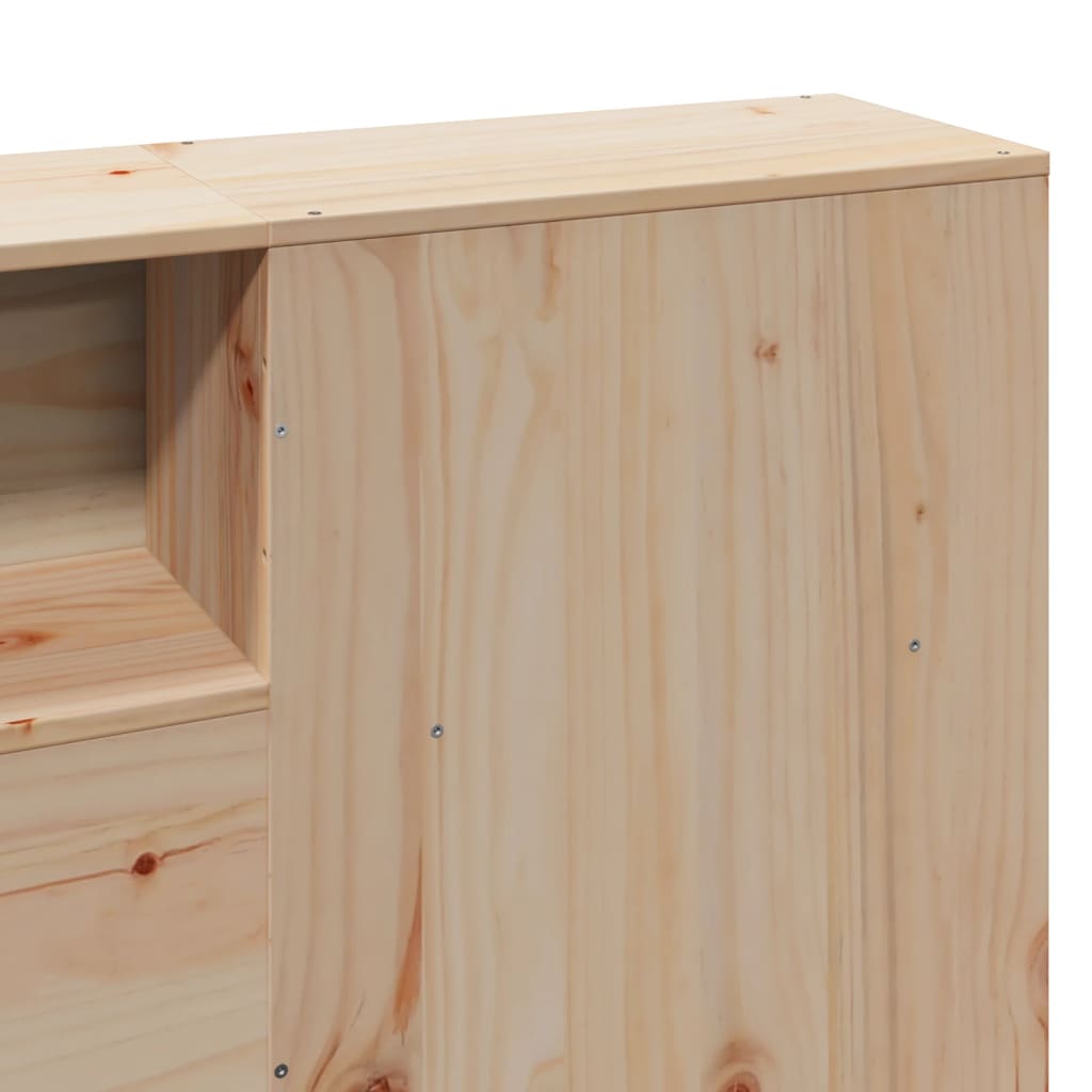 vidaXL Giroletto senza Materasso 200x200 cm in Legno Massello di Pino