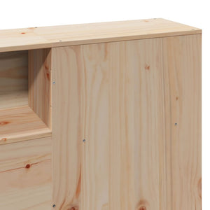 vidaXL Giroletto senza Materasso 200x200 cm in Legno Massello di Pino