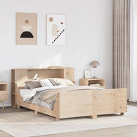 vidaXL Letto senza Materasso 135x190 cm in Legno Massello di Pino