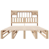 Letto Libreria senza Materasso 160x200 cm in Legno di Pino 3323965
