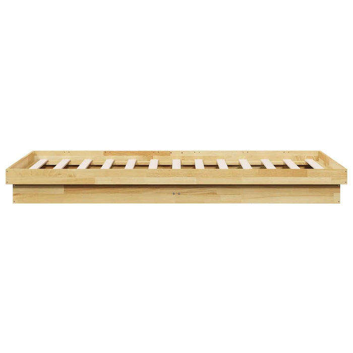 vidaXL Struttura Letto Senza Materasso 90x200 cm in Legno Massello