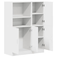 Set di Mobili da Cucina 2 pz Bianco in Truciolato 3324142