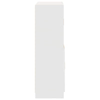 Set di Mobili da Cucina 2 pz-Armadietto Cucina Bianco in Truciolato