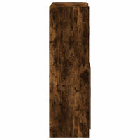 vidaXL Set di Mobili da Cucina 2 pz Rovere Fumo in Truciolato