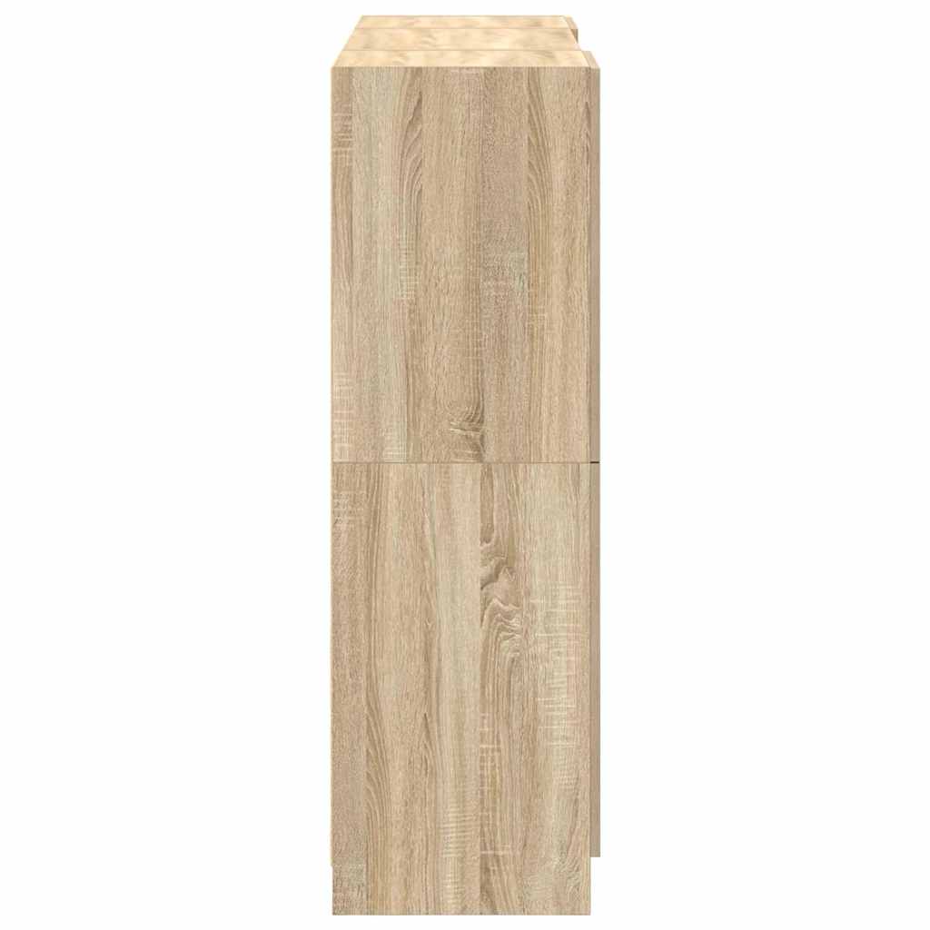 Set di Mobili da Cucina 3 pz-Armadietto Cucina Rovere Sonoma in Truciolato