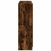 Set di Mobili da Cucina 3 pz-Armadietto Cucina Rovere Fumo in Truciolato