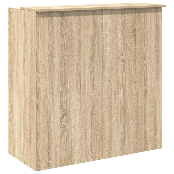 Banco Reception Rovere Sonoma 100x50x103,5 cm Legno Multistrato 3324162