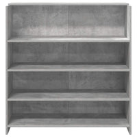 Banco Reception Grigio Cemento 100x50x103,5cm Legno Multistrato 3324163
