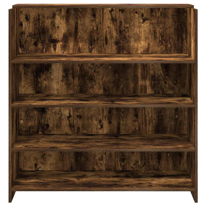 vidaXL Banco Reception Rovere Fumo 100x50x103,5cm in Legno Multistrato