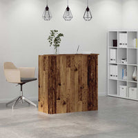 Banco Reception Legno Antico 100x50x103,5 cm Legno Multistrato 3324167