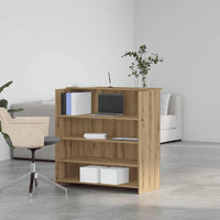 Banco Reception Rovere Artigianale 100x50x103,5cm in Truciolato