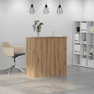 Banco Reception Rovere Artigianale 100x50x103,5cm in Truciolato 3324168