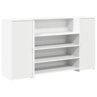 Banco Reception Bianco 180x50x103,5 cm in Legno Multistrato 3324169