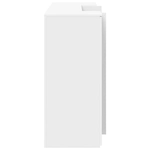 Banco Reception Bianco 180x50x103,5 cm in Legno Multistrato