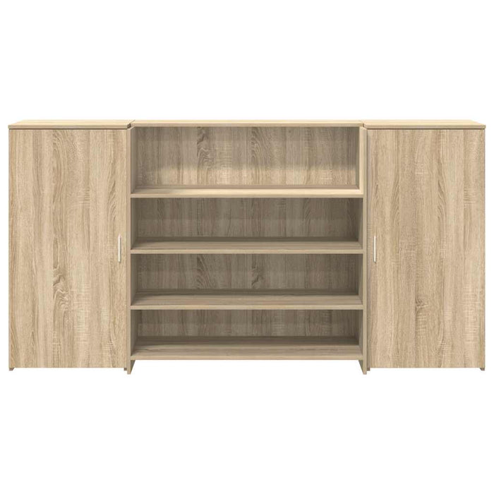 Banco Reception Rovere Sonoma 200x50x103,5 cm Legno Multistrato 3324180