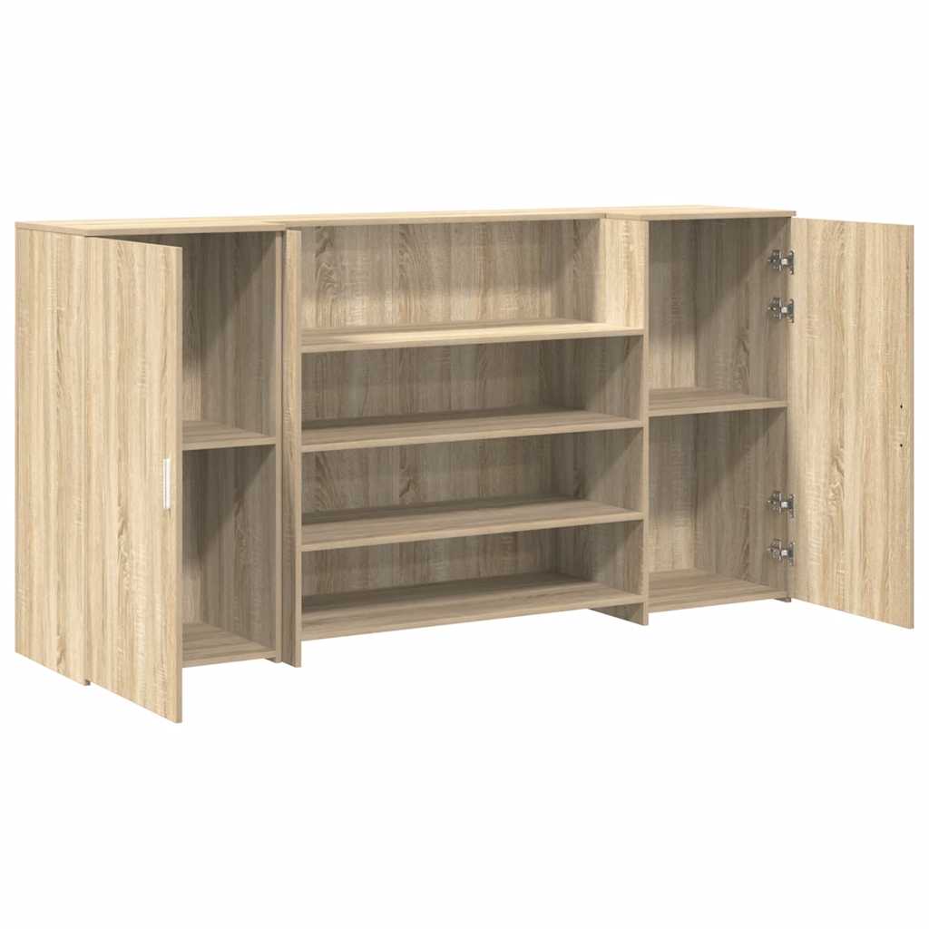 Banco Reception Rovere Sonoma 200x50x103,5 cm Legno Multistrato 3324180