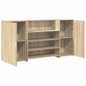 Banco Reception Rovere Sonoma 200x50x103,5 cm Legno Multistrato 3324180