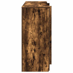 vidaXL Banco Reception Rovere Fumo 200x50x103,5cm in Legno Multistrato