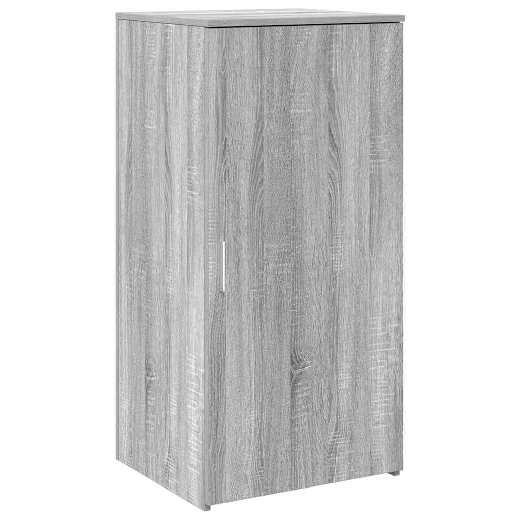 vidaXL Banco Reception Grigio Sonoma 200x50x103,5 cm Legno Multistrato
