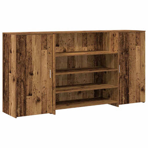 Banco Reception Legno Vecchio 200x50x103,5 cm Legno Multistrato 3324185
