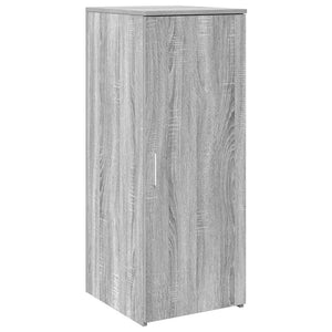 Banco Reception Grigio Sonoma 135x50x103,5 cm Legno Multistrato 3324192