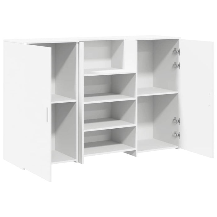 Banco Reception Bianco 155x50x103,5 cm in Legno Multistrato 3324196
