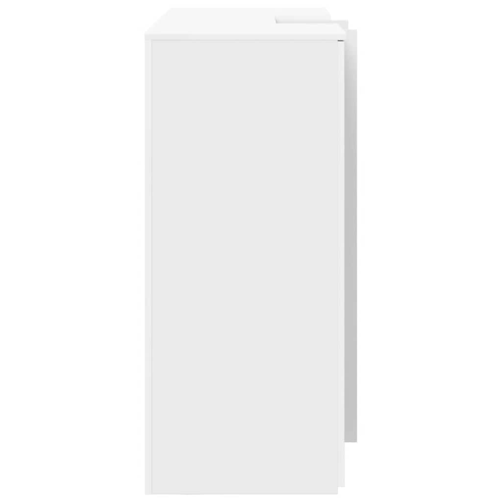 Banco Reception Bianco 155x50x103,5 cm in Legno Multistrato 3324196