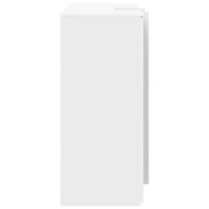 Banco Reception Bianco 155x50x103,5 cm in Legno Multistrato 3324196