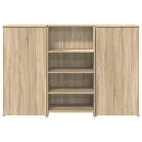 Banco Reception Rovere Sonoma 155x50x103,5 cm Legno Multistrato 3324198