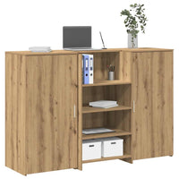 vidaXL Banco Reception 155x50x103,5 cm in Legno Multistrato