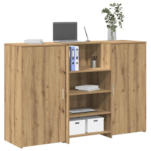 vidaXL Banco Reception 155x50x103,5 cm in Legno Multistrato
