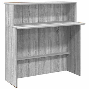 Banco Reception Grigio Sonoma 180x50x103,5 cm Legno Multistrato 3324210