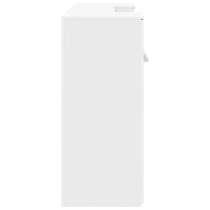 Banco Reception Bianco 200x50x103,5 cm in Legno Multistrato 3324214