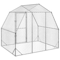 Recinto per Polli 2,5x2x2,25 m in Acciaio Zincato 4104029