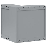 Mobile per Attrezzi con blocco Rosso e grigio 55 x 55 x 55 cm 4103468