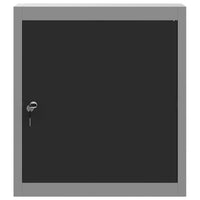 Mobile per Attrezzi con blocco Nero e grigio 50 x 20 x 55 cm 4103469