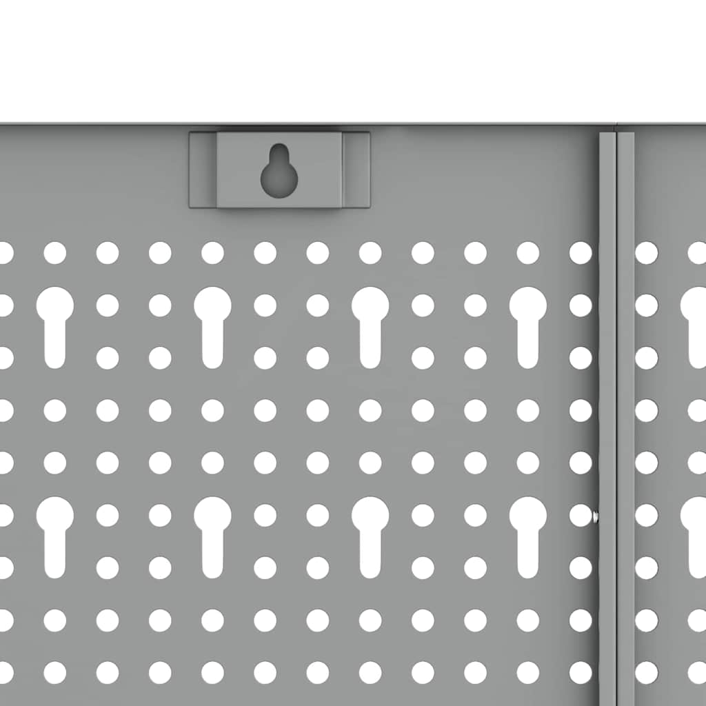 Panca di Stoccaggio 3 pcs Grigio 150 x 1 x 60 cm 4103482