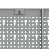 Panca di Stoccaggio 3 pcs Grigio 150 x 1 x 60 cm 4103482