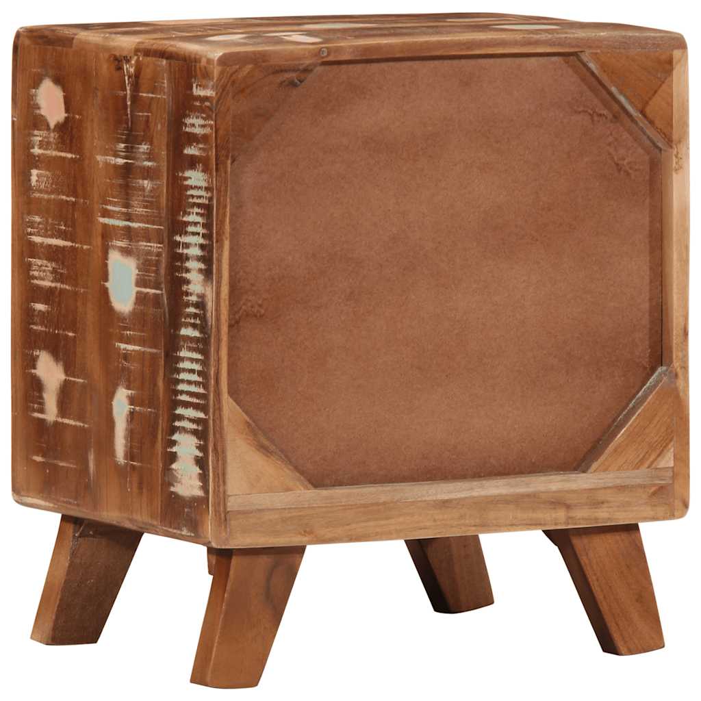Comodino 40x32x46 cm in Legno Massello di Recupero 4104509