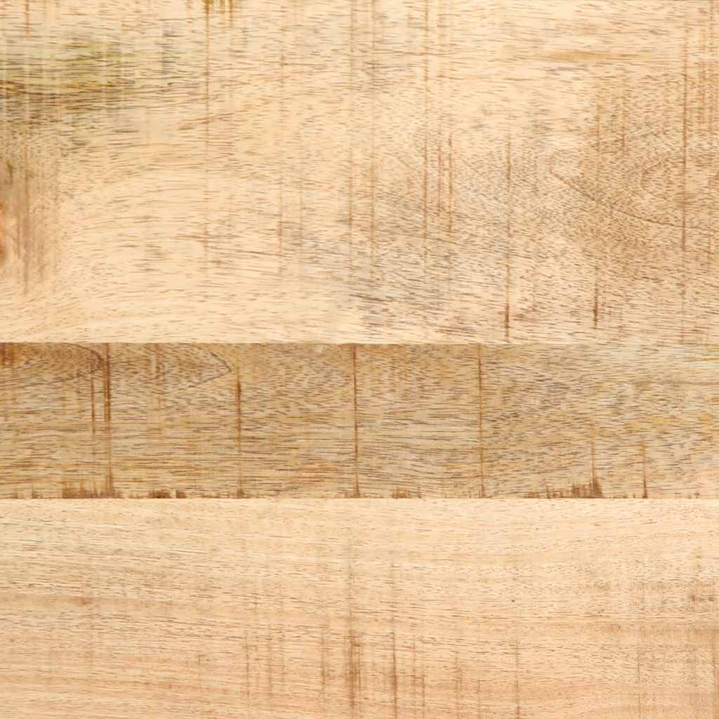vidaXL Comodini 2pz 37x32x50 cm in Legno Massello di Mango Grezzo