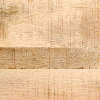 Comodini 2pz 37x32x50 cm in Legno Massello di Mango Grezzo 4104516