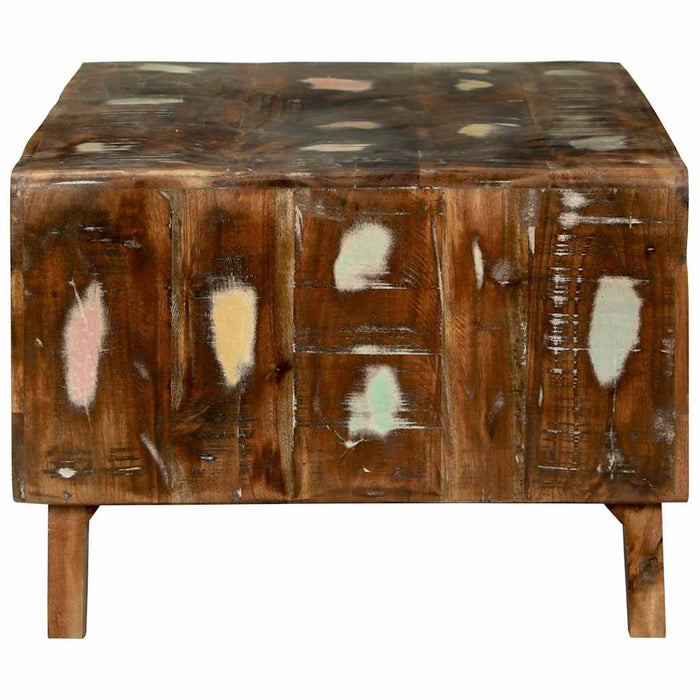 Tavolino da caffè  90x50x35 cm Legno massello di recupero 4104530