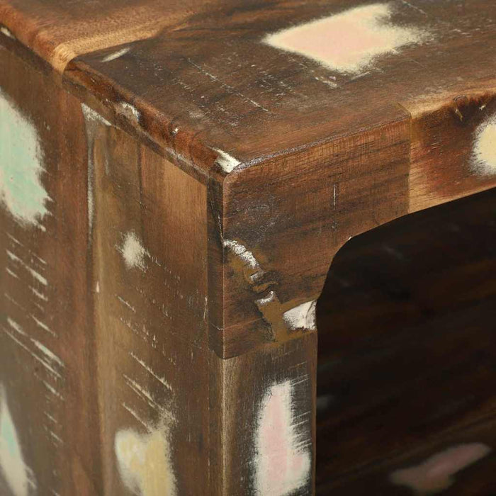 Tavolino da caffè  50x50x35 cm Legno di recupero 4104531