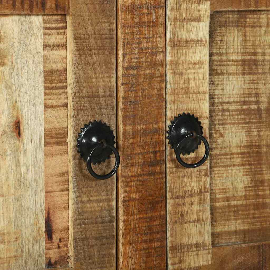 Tavolino da Caffè  80x54x45 cm Legno Massello Grezzo di Mango 4104538