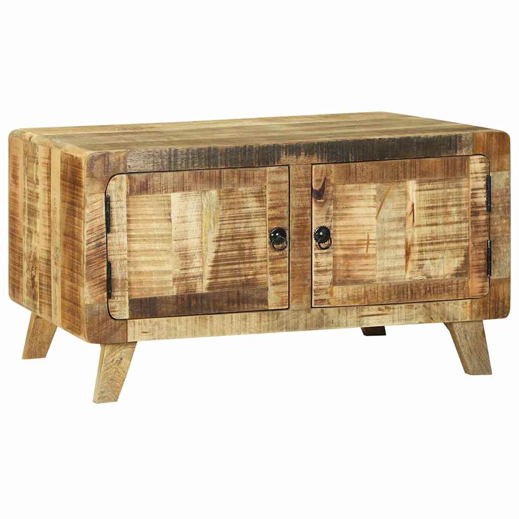 Tavolino da Caffè  80x54x45 cm Legno Massello Grezzo di Mango 4104538